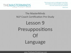 Presuppositions of Language